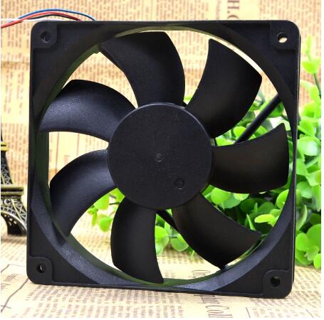 Original ADDA AD1212MX-A7BGL Cooling Fan 12V 0.34A 3.96W 4wires AD1212MX-A7BGL Fans